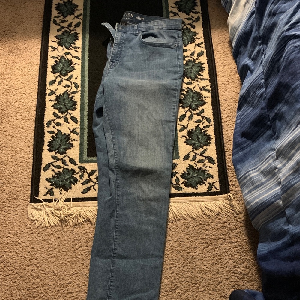 Kenneth Cole Blue Skinny Jeans
